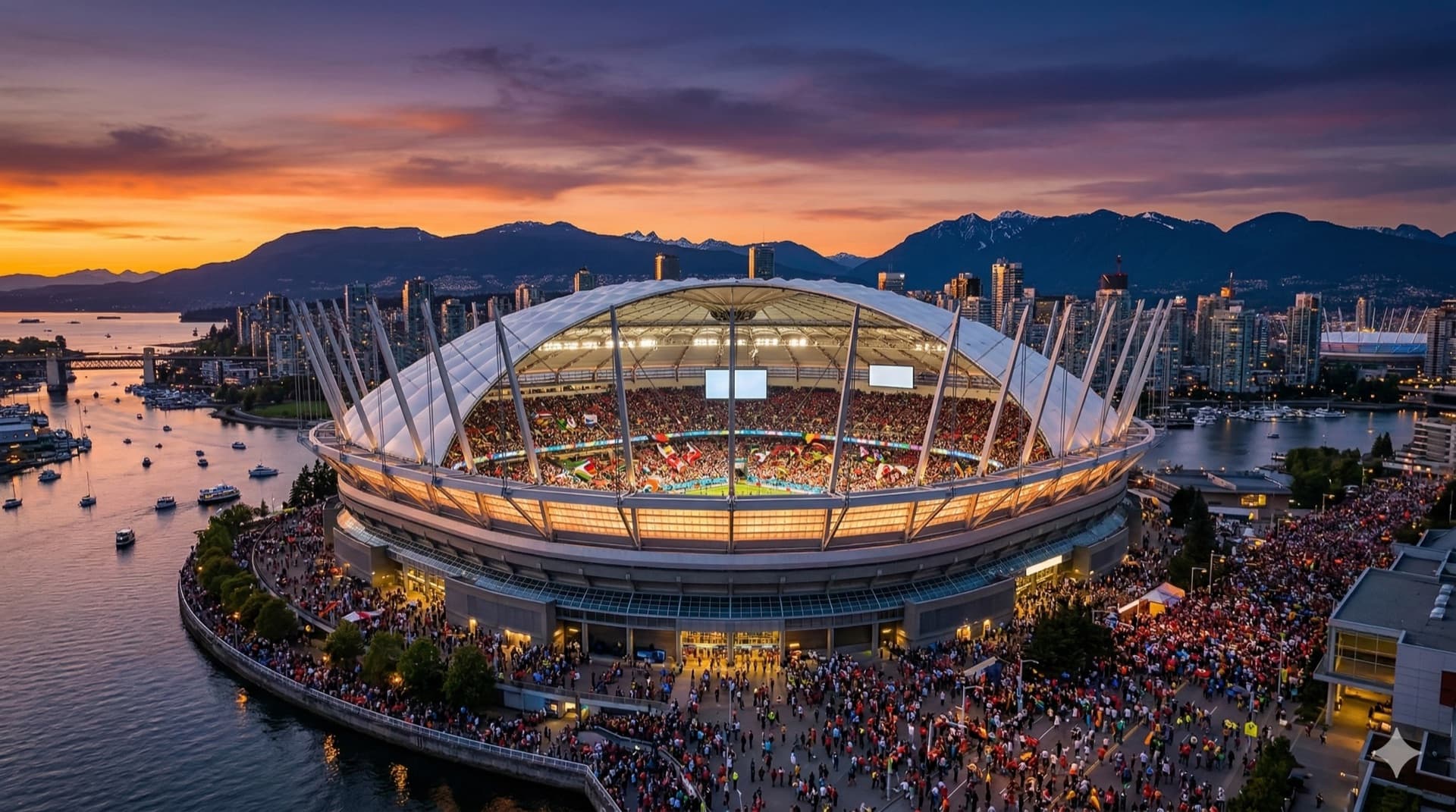 BC Place en Vancouver, sede del Mundial 2026